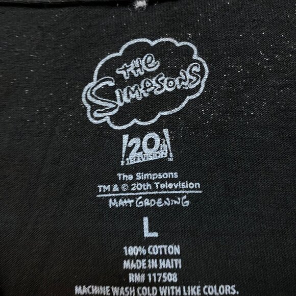 The Simpsons Treehouse of Horror Satan Mr Flanders Tie Dye L - Picture 4 of 4